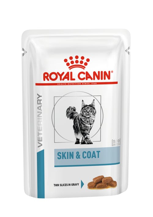 Royal Canin Feline Skin & Coat Wet Pouches