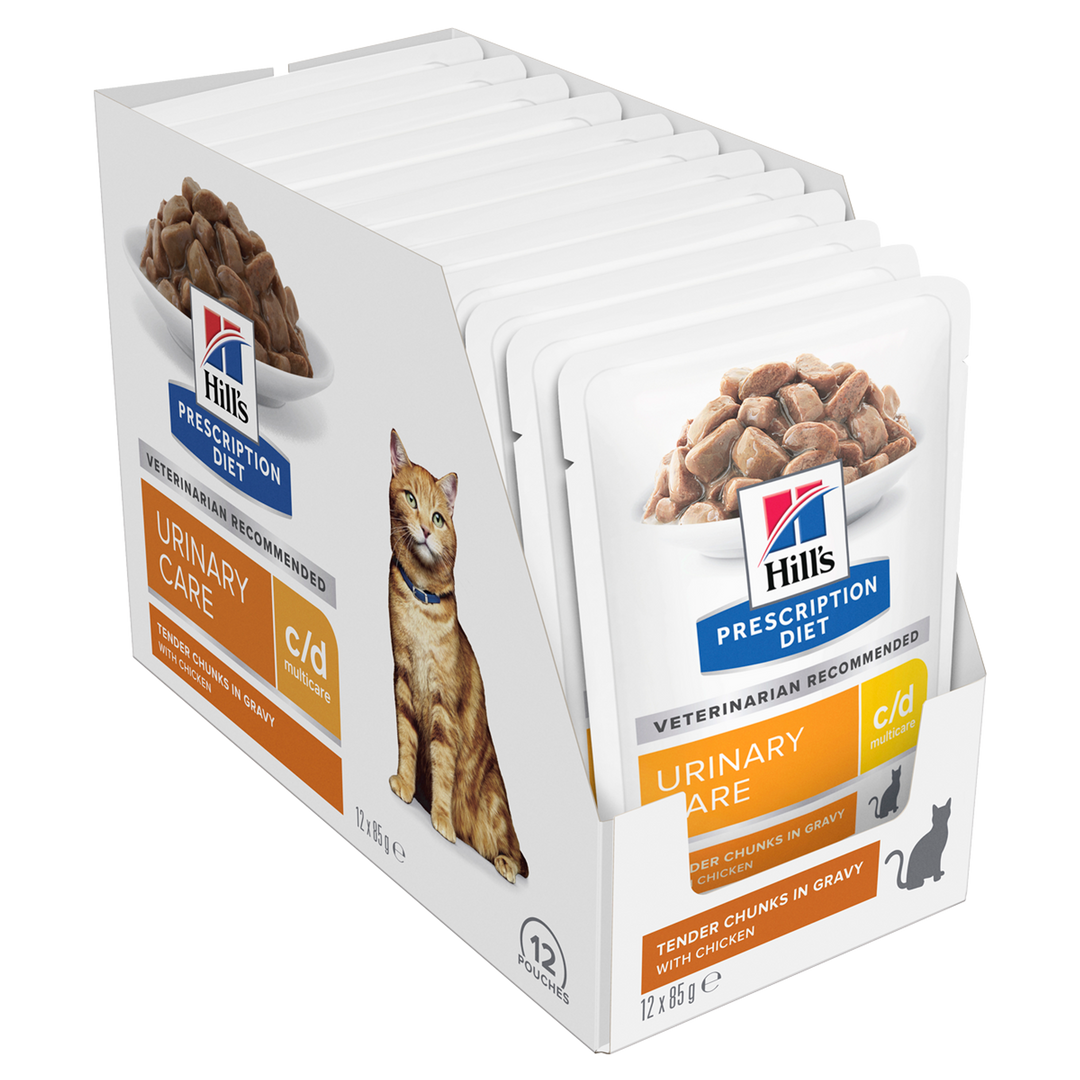 Hill's c/d™ Multicare Feline with Chicken Pouches