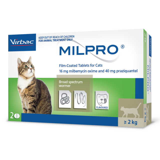 Milpro Cat Worm Tablets - Singles