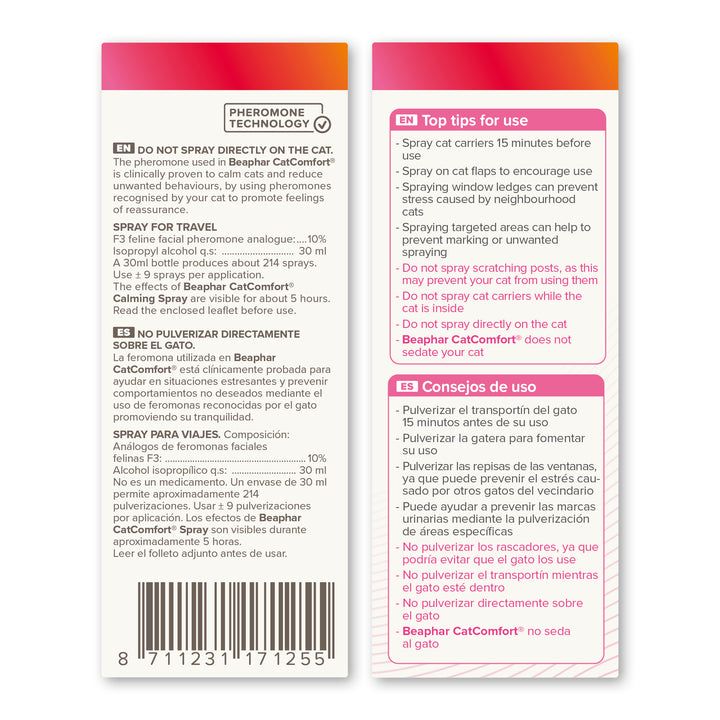 Beaphar CatComfort Calming Spray