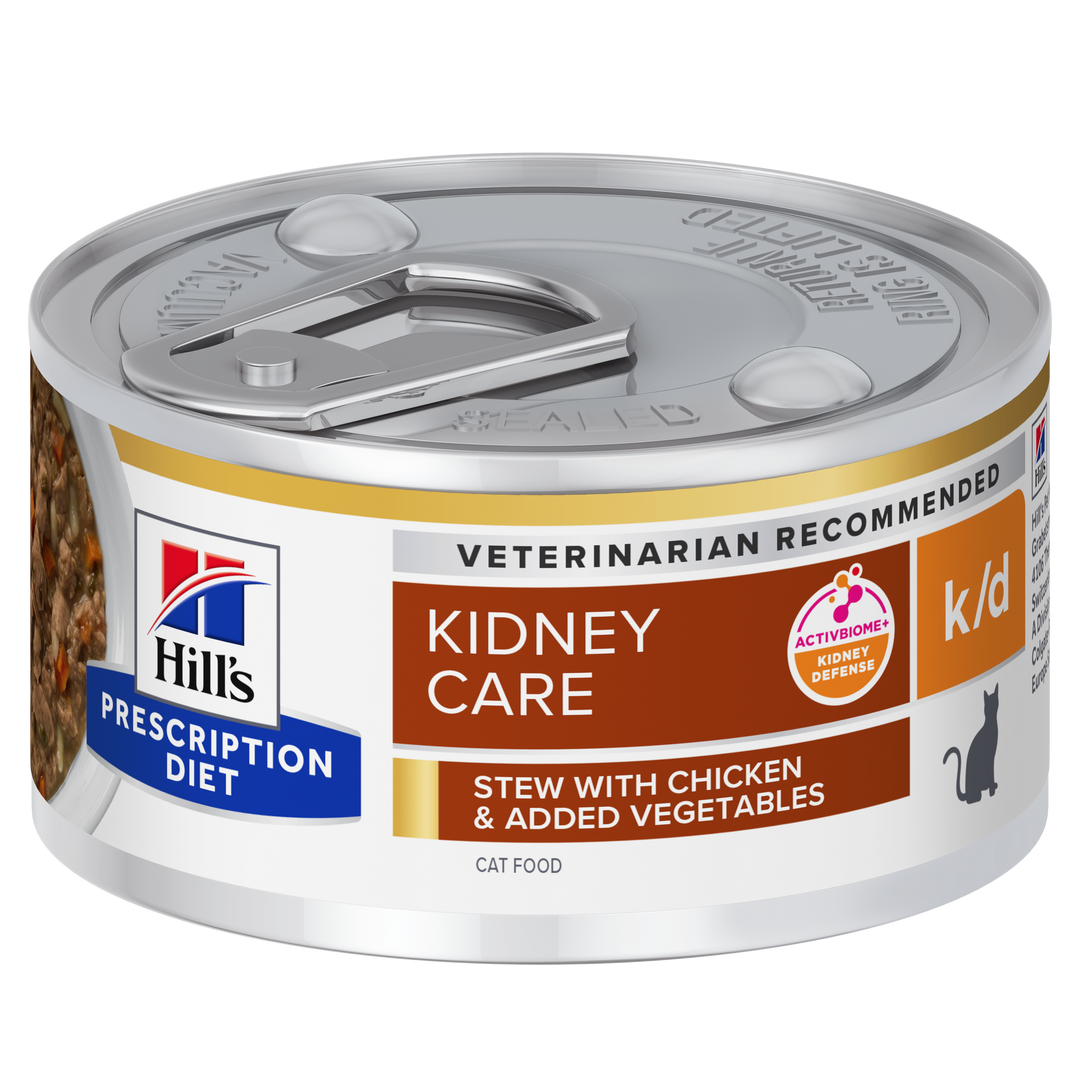 Hills PD Feline k/d Chicken & Vegetable Stew - Cans