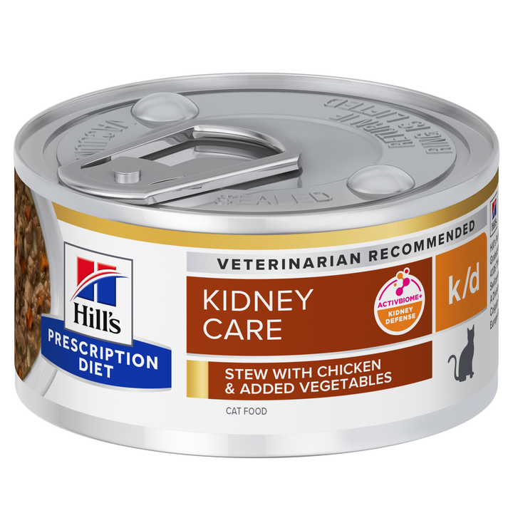 Hills PD Feline k/d Chicken & Vegetable Stew - Cans