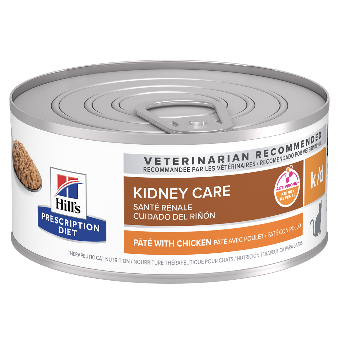 Hills PD Feline k/d Pâté with Chicken - Cans