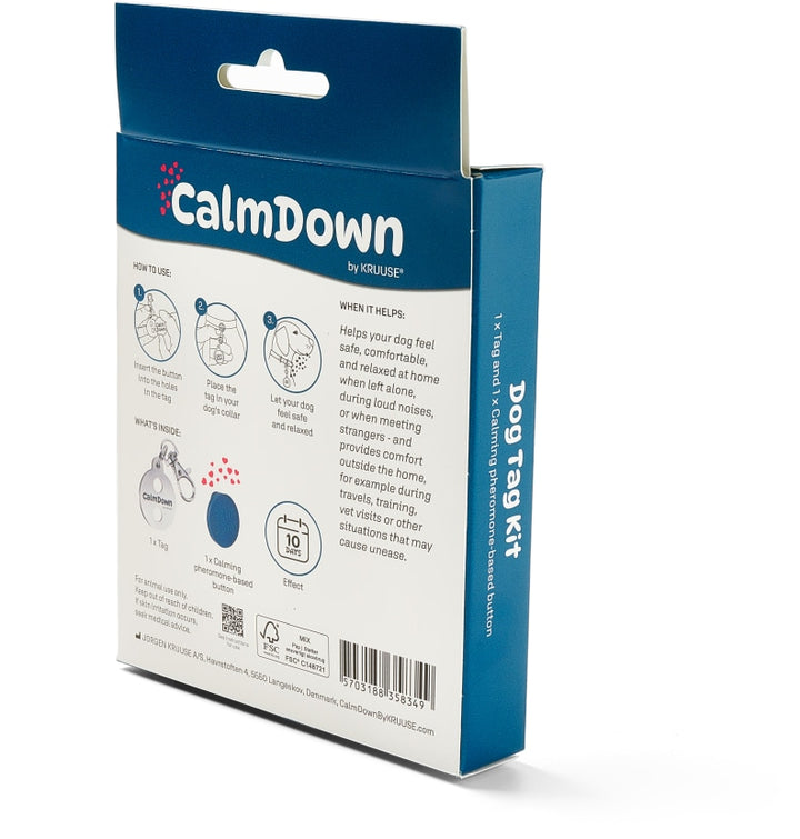 CalmDown by KRUUSE ® Dog Tag Kit