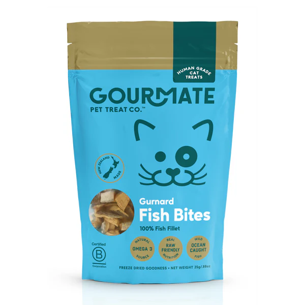 Gourmate - Gurnard Fish Bites for Cats