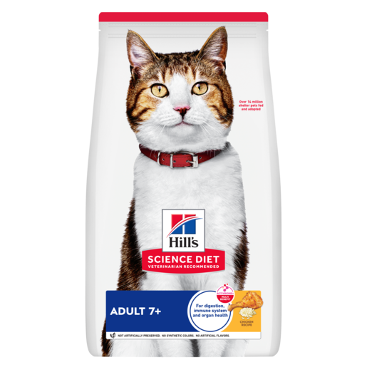 Hills SD Feline  Adult 7+
