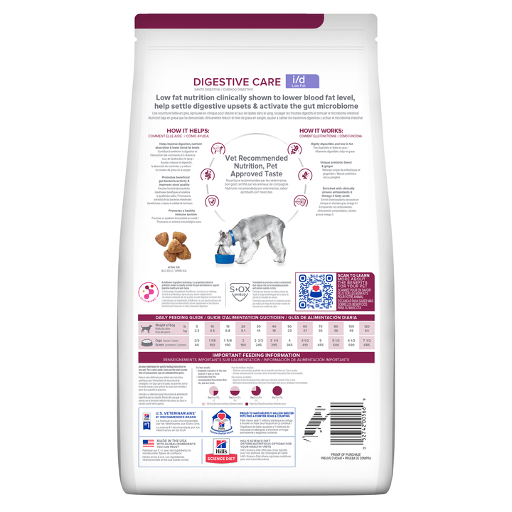 Hills PD Canine i/d Low Fat