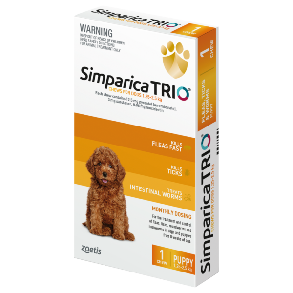 Simparica TRIO® Chew for Dog