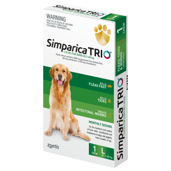 Simparica TRIO® Chew for Dog