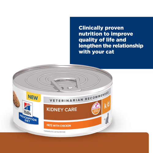 Hills PD Feline k/d Pâté with Chicken - Cans