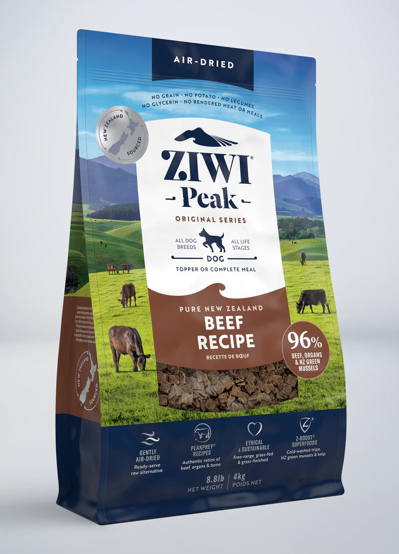 ZIWI Peak Air-Dried Free-Range Beef Dog Recipe