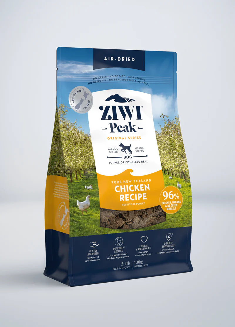 ZIWI Peak Air-Dried Free-Range Chicken Dog Recipe