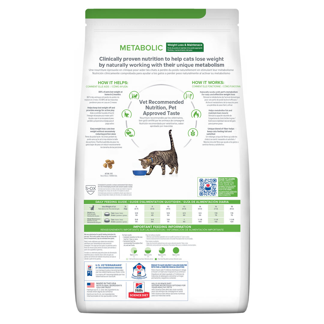 Hills PD Feline Metabolic