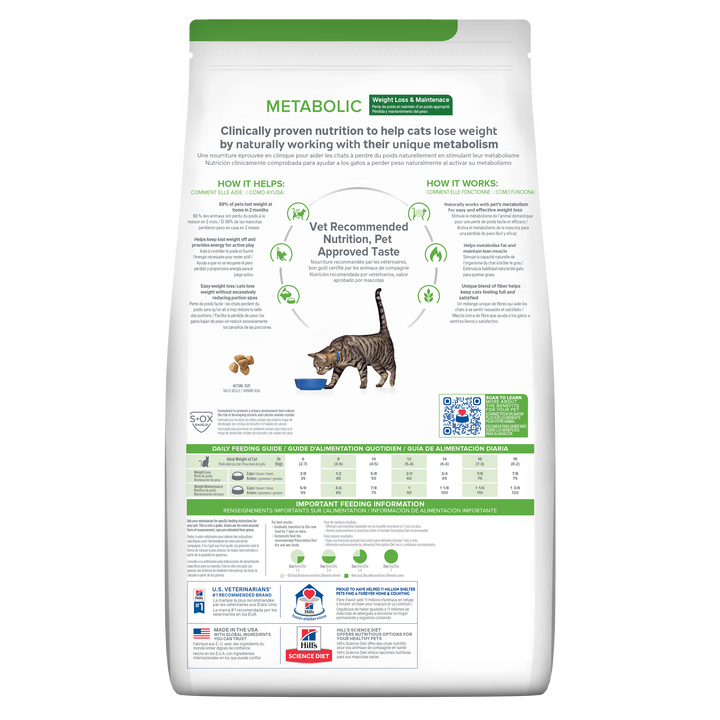 Hills PD Feline Metabolic