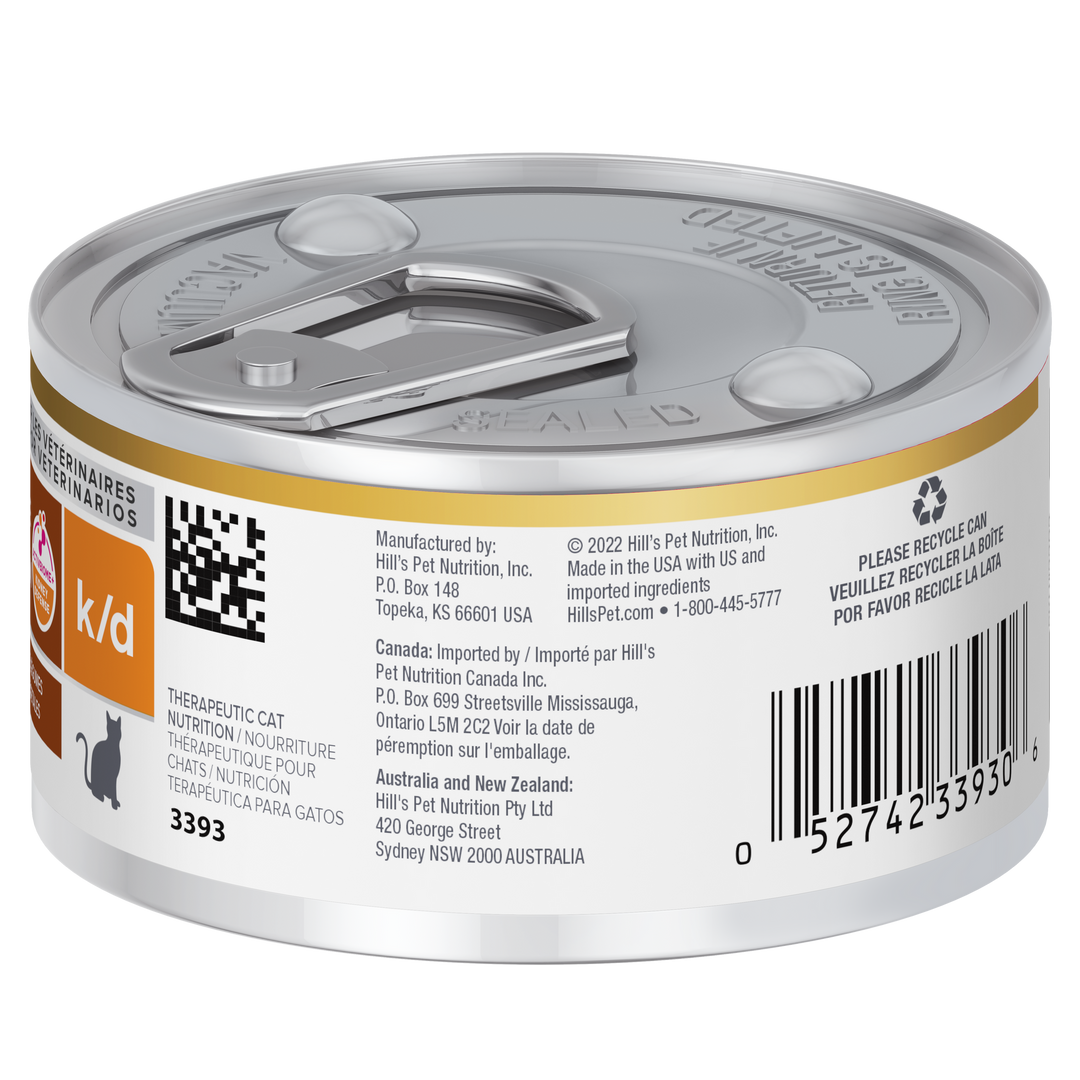 Hills PD Feline k/d Chicken & Vegetable Stew - Cans