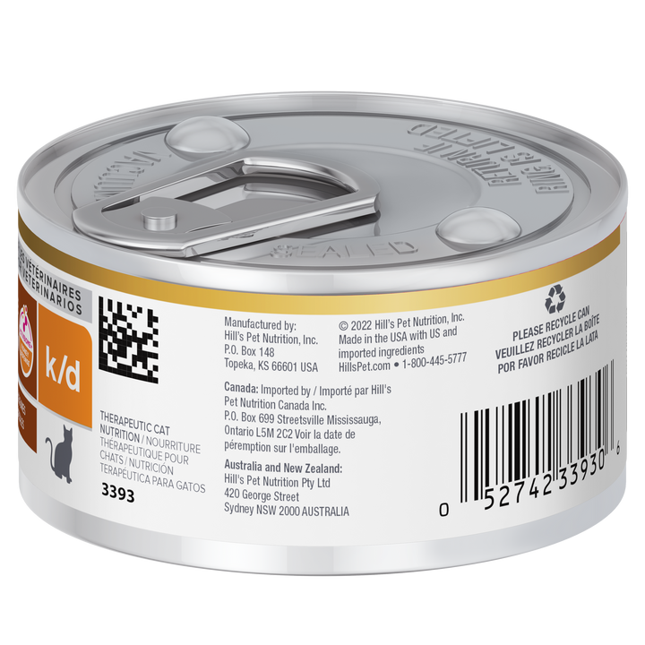 Hills PD Feline k/d Chicken & Vegetable Stew - Cans