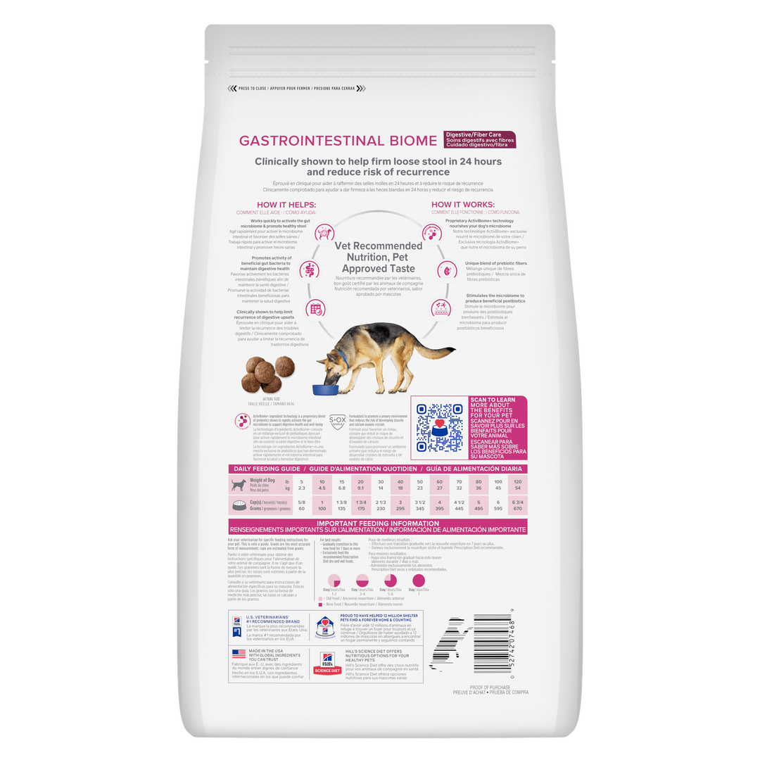 Hills PD Canine Gastrointestinal Biome