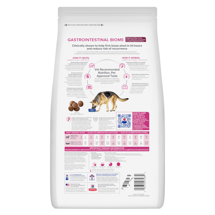 Hills PD Canine Gastrointestinal Biome