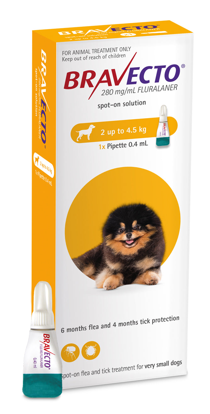 BRAVECTO® SPOT-ON FOR DOGS