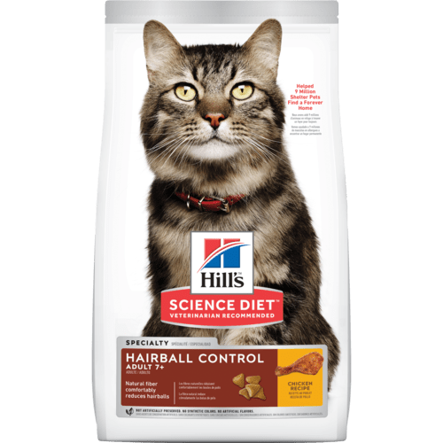 Hill's  Adult 7+ Hairball Control