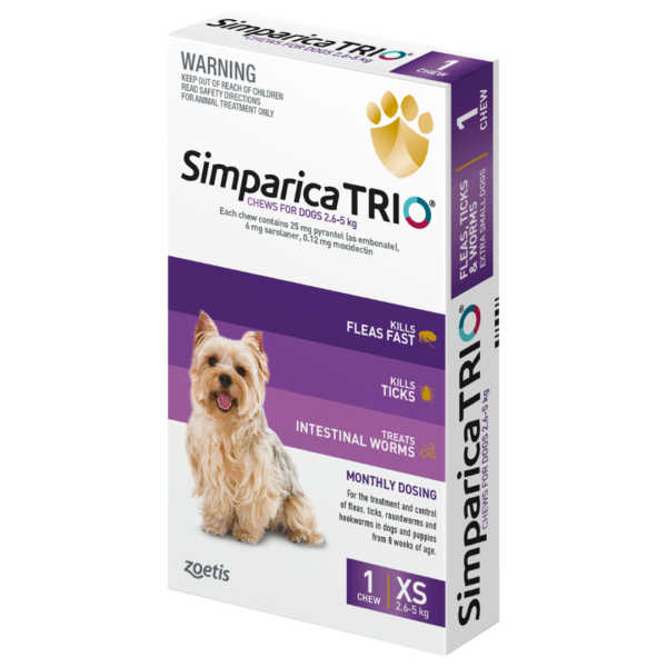 Simparica TRIO® Chew for Dog