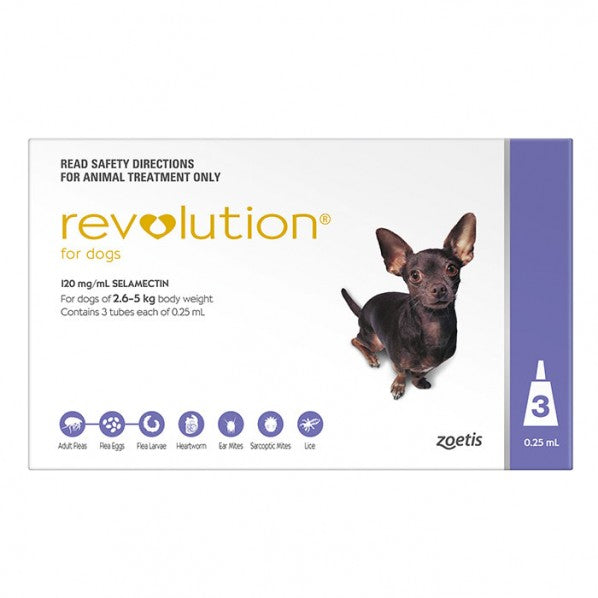 Revolution for Dogs (3 pack)