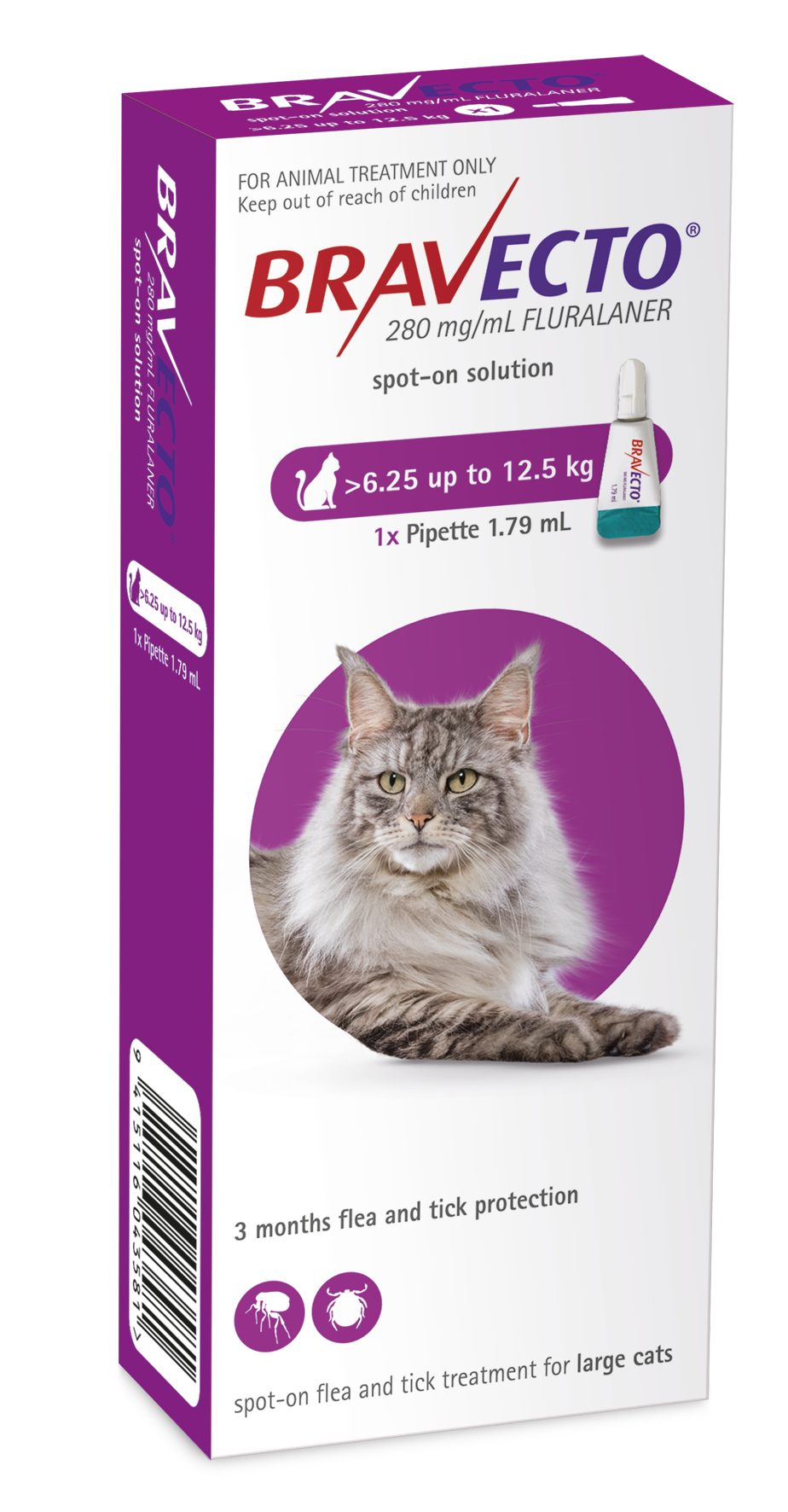 BRAVECTO® SPOT-ON FOR CATS (all sizes)