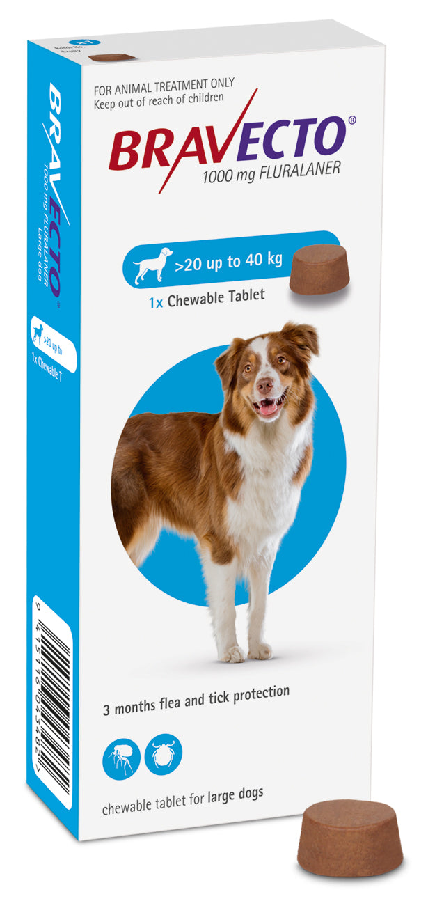 BRAVECTO® CHEW FOR DOGS (>20-40kg)